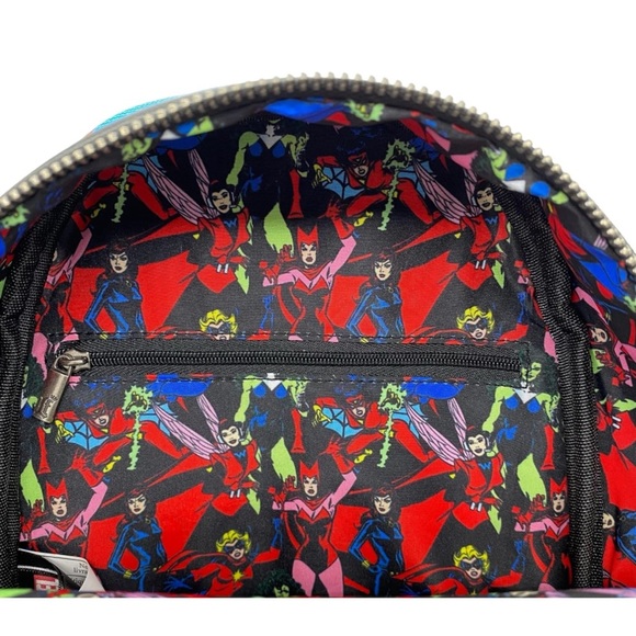 NEW Loungefly Disney Marvel Comics Women Of Marvel Mini Backpack main image 5